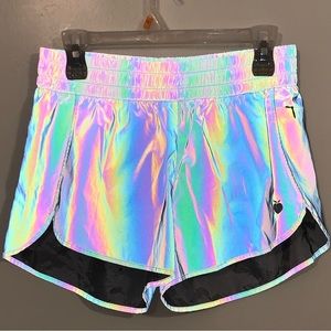 FLEXLIVING Reflective Track Shorts